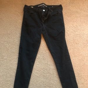 Black American Eagle Jegging Size 12